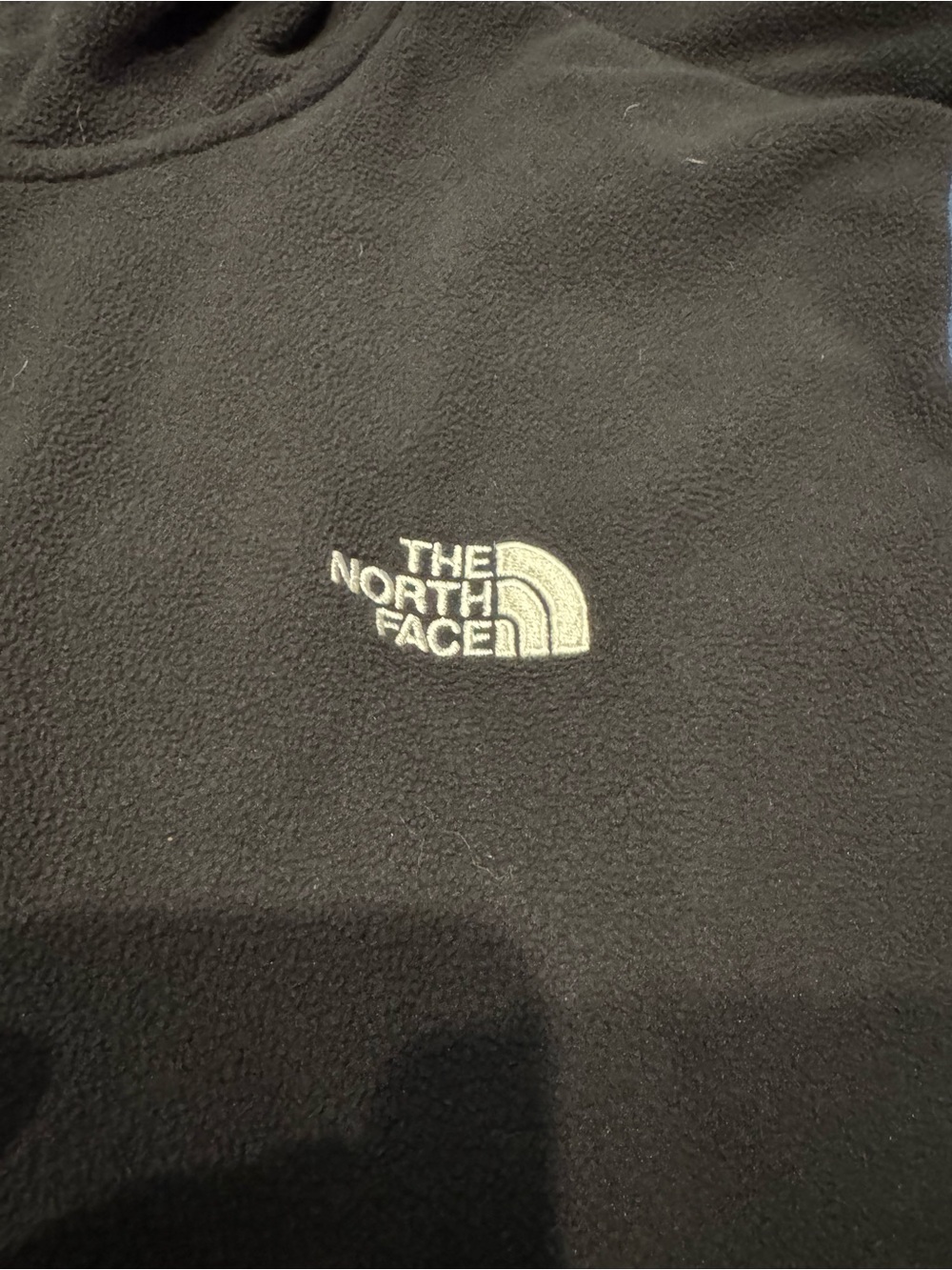 The North Face Men's Navy Blue Black Zip Up Long Sleeve Fleece Jacket Size XXL - Picture 4 of 7